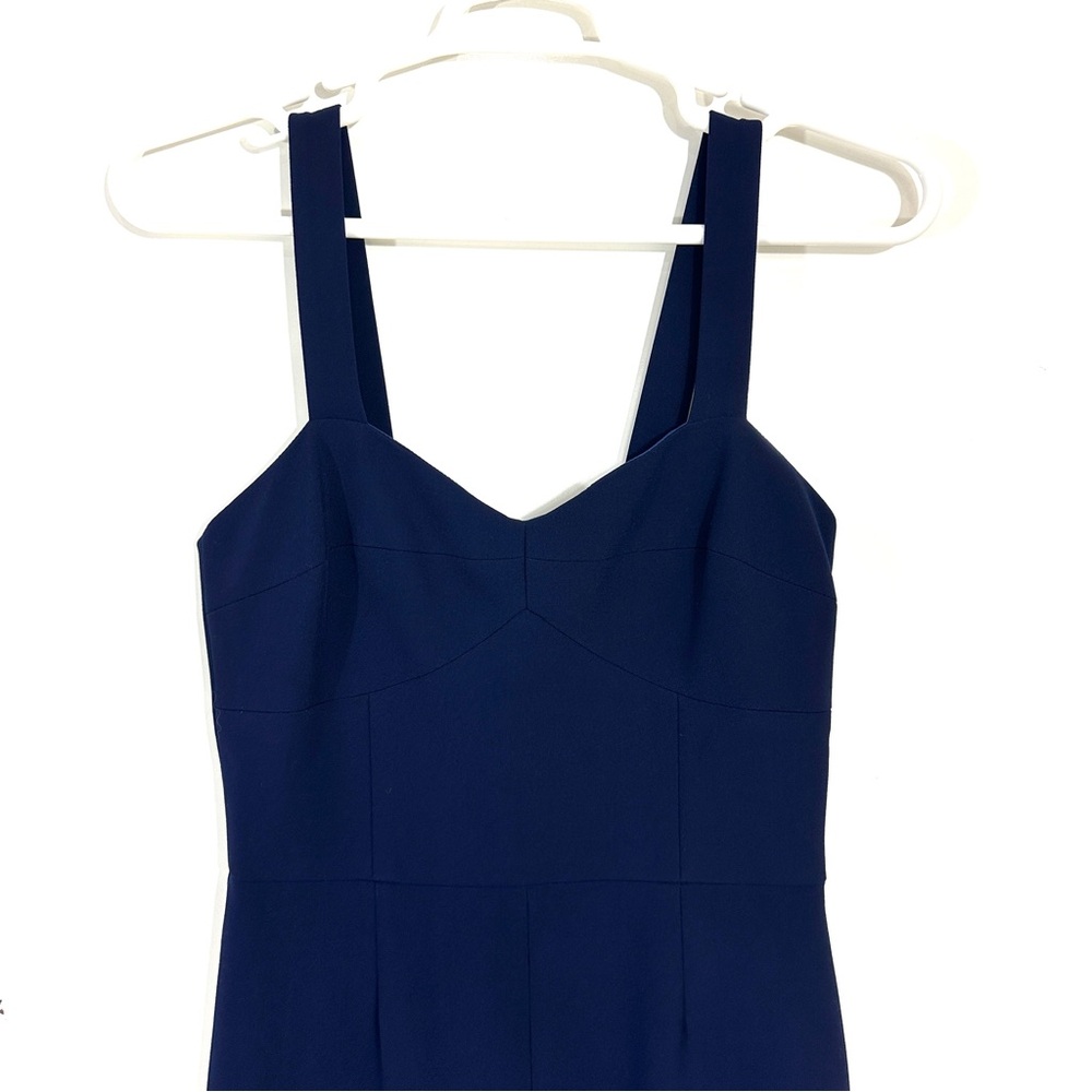Nicole Miller Navy Stretchy Tech Jumpsuit - Picture 5 of 9